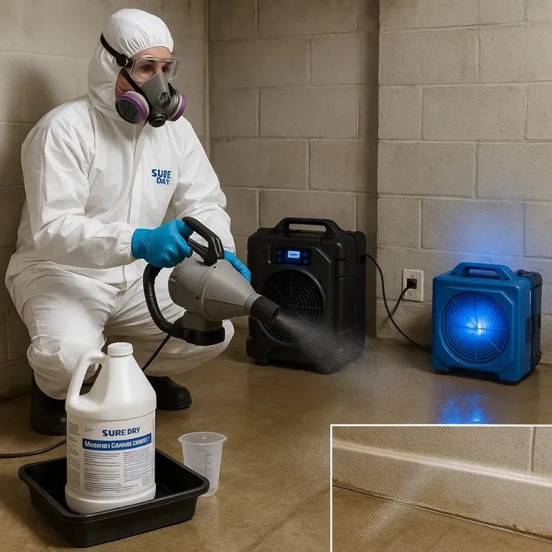 Sanitization and Odor Removal process in Summerside, OH