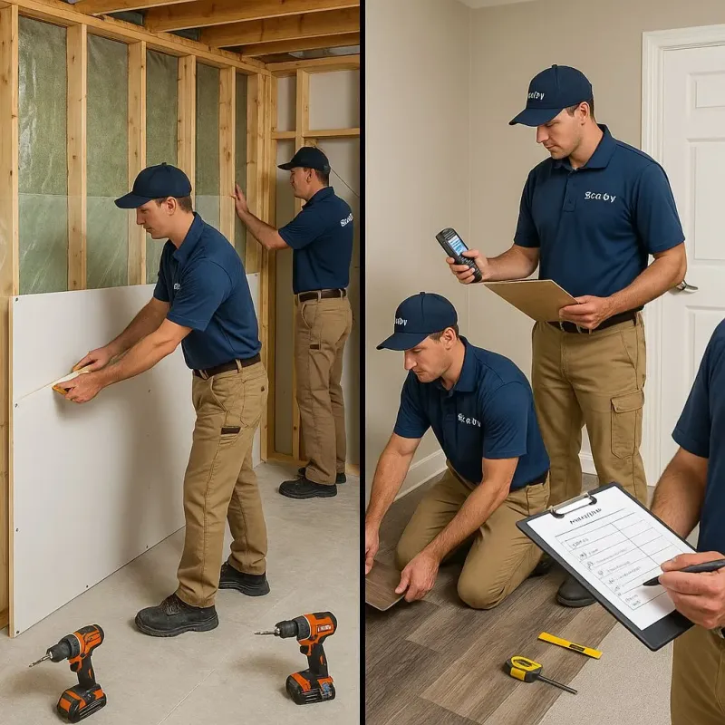 Repairs and Reconstruction process in Summerside, OH